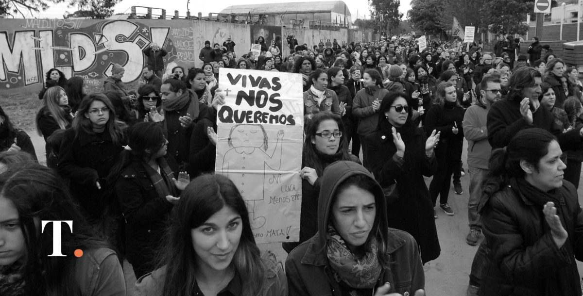 Un miércoles negro para decir basta a la violencia machista en Argentina