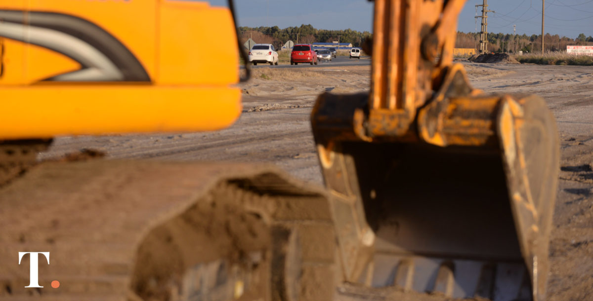 Avanzan con obras de pavimentación en el sector norte de ruta 11