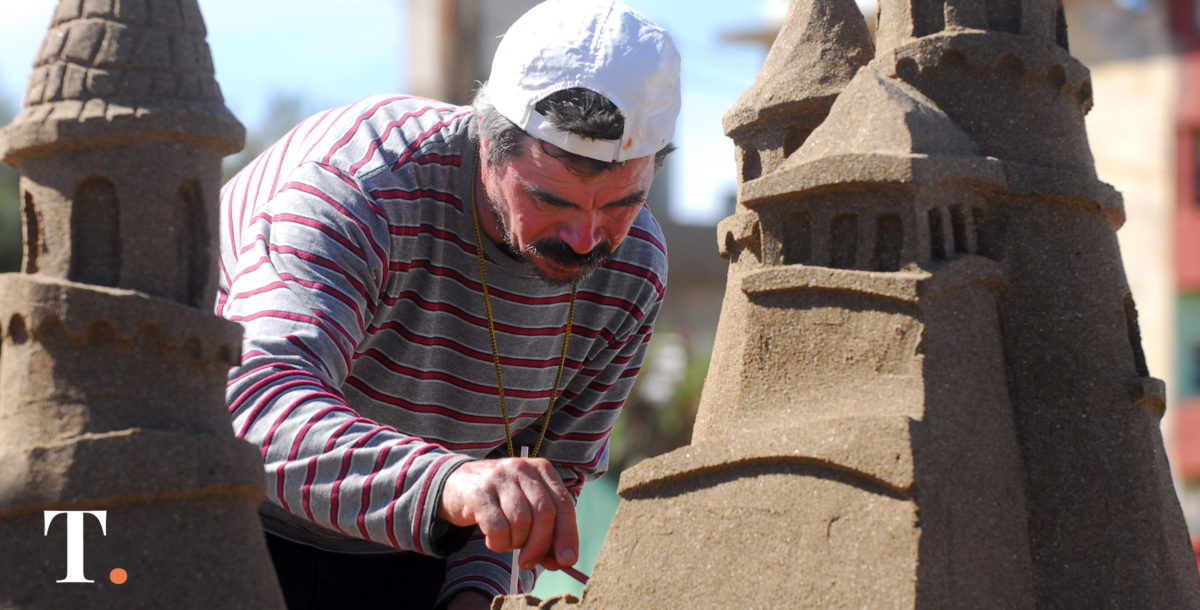 Castillos de arena en las playas de La Costa en un nuevo concurso de verano