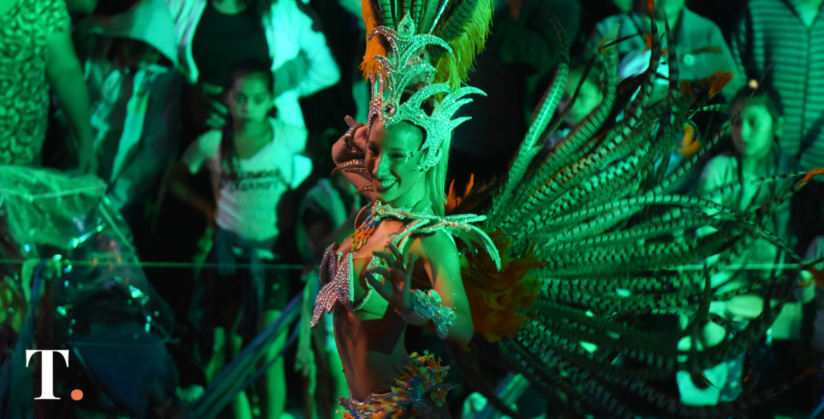 El carnaval de Villa Gesell, en imágenes