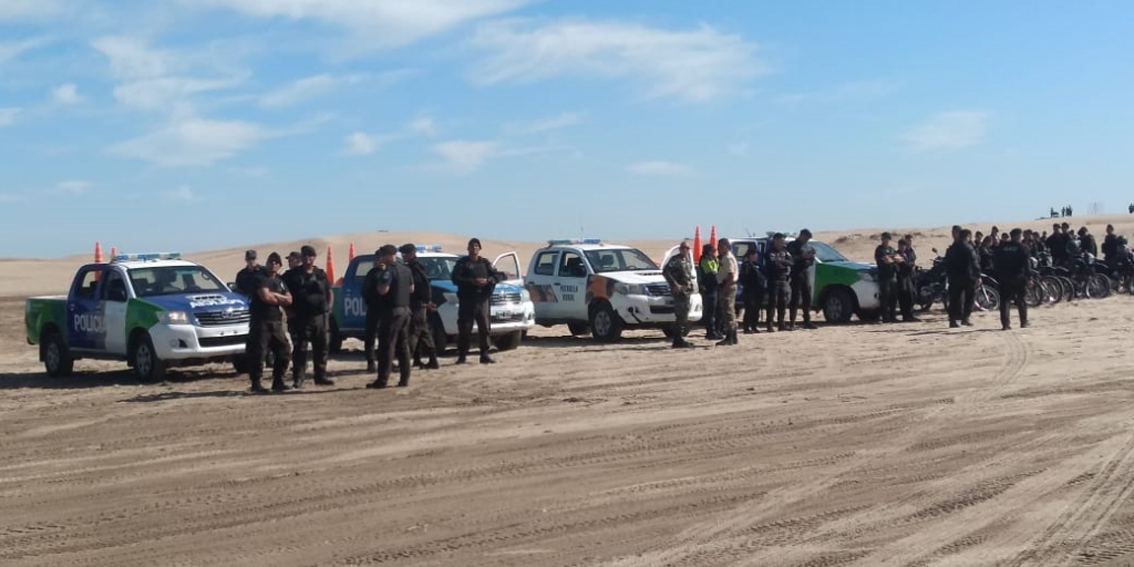 Operativo de control EDV: llegaron 220 efectivos y 62 móviles a Villa Gesell