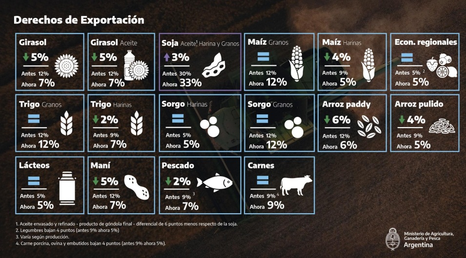 Exportaciones: producto por producto cómo quedan las retenciones
