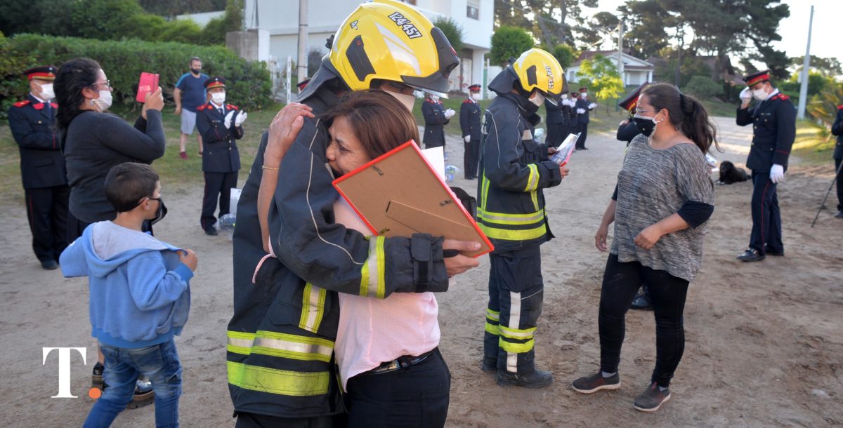 Una bombera geselina representó al país en Chile y se llevó un 2° puesto