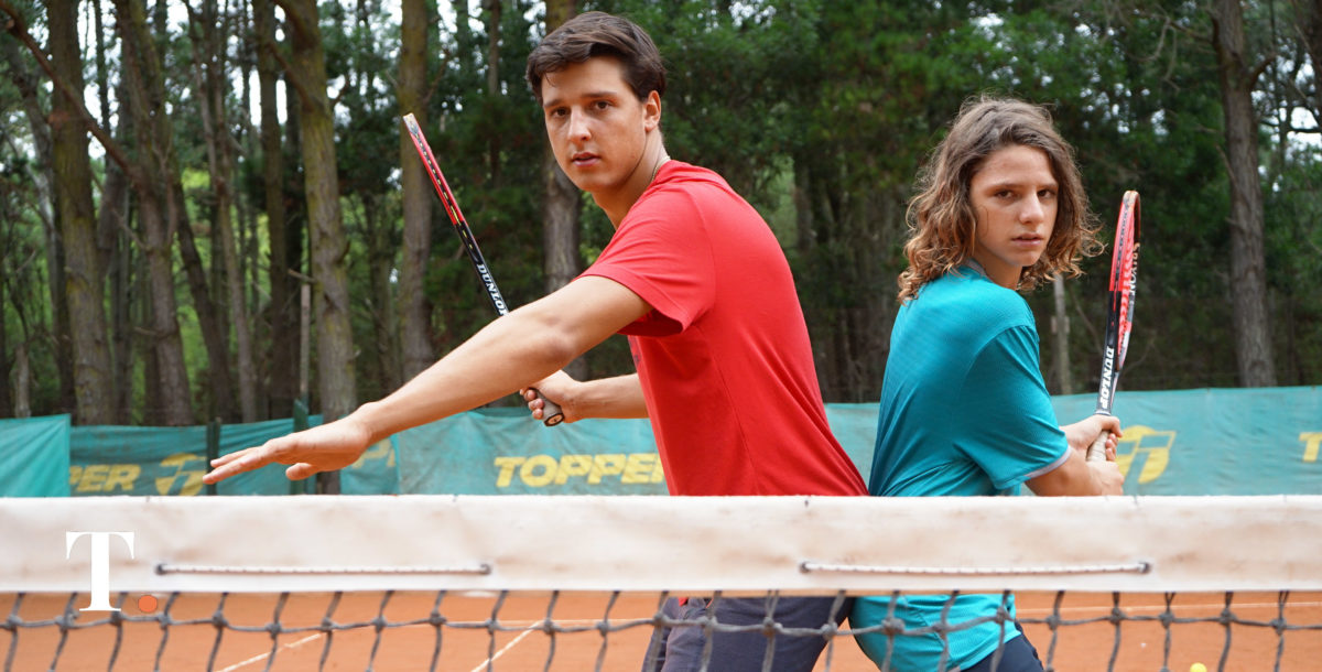 Los hermanos Darderi, del polvo de ladrillo de Villa Gesell a revelación del tenis mundial