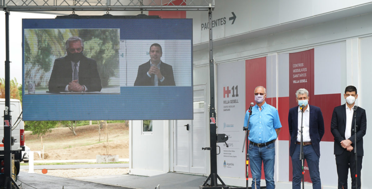 Inauguración del hospital modular de San Bernardo: “Hubo decisión política y voluntad”