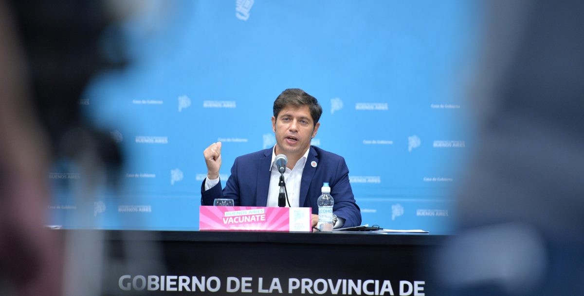 Kicillof: “Esta segunda ola es un verdadero tsunami”