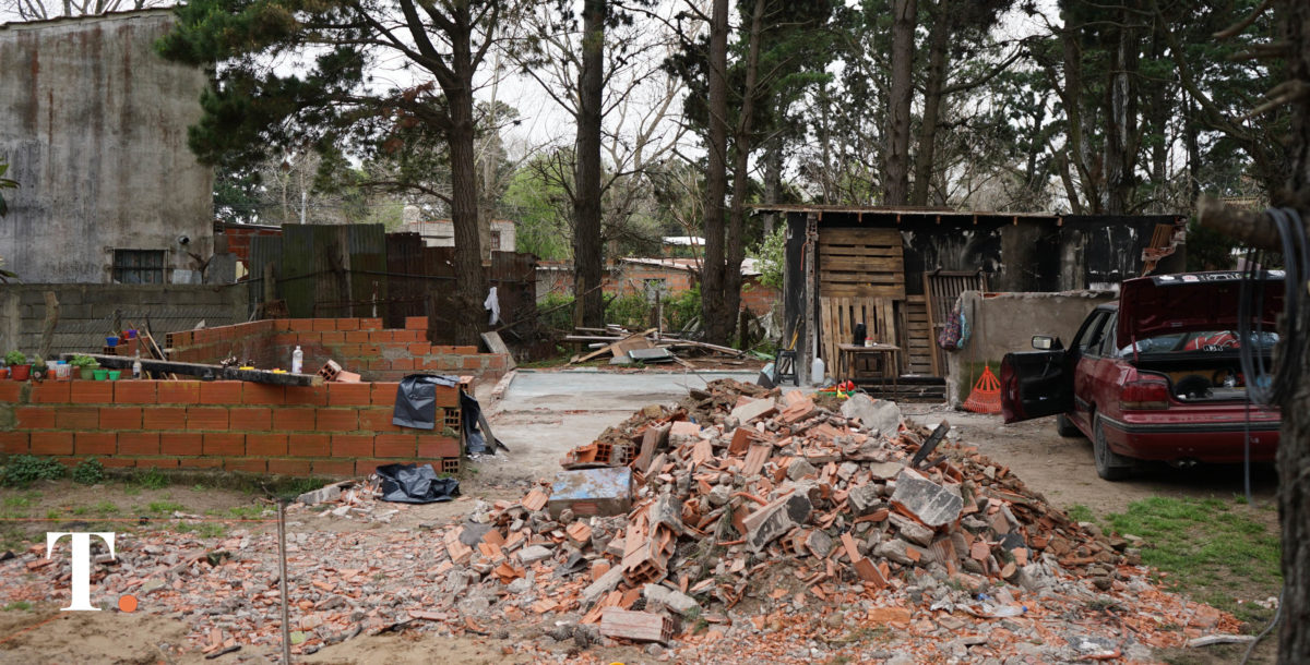 Villa Gesell: se prendió fuego su casa y necesitan ayuda para volver a construirla