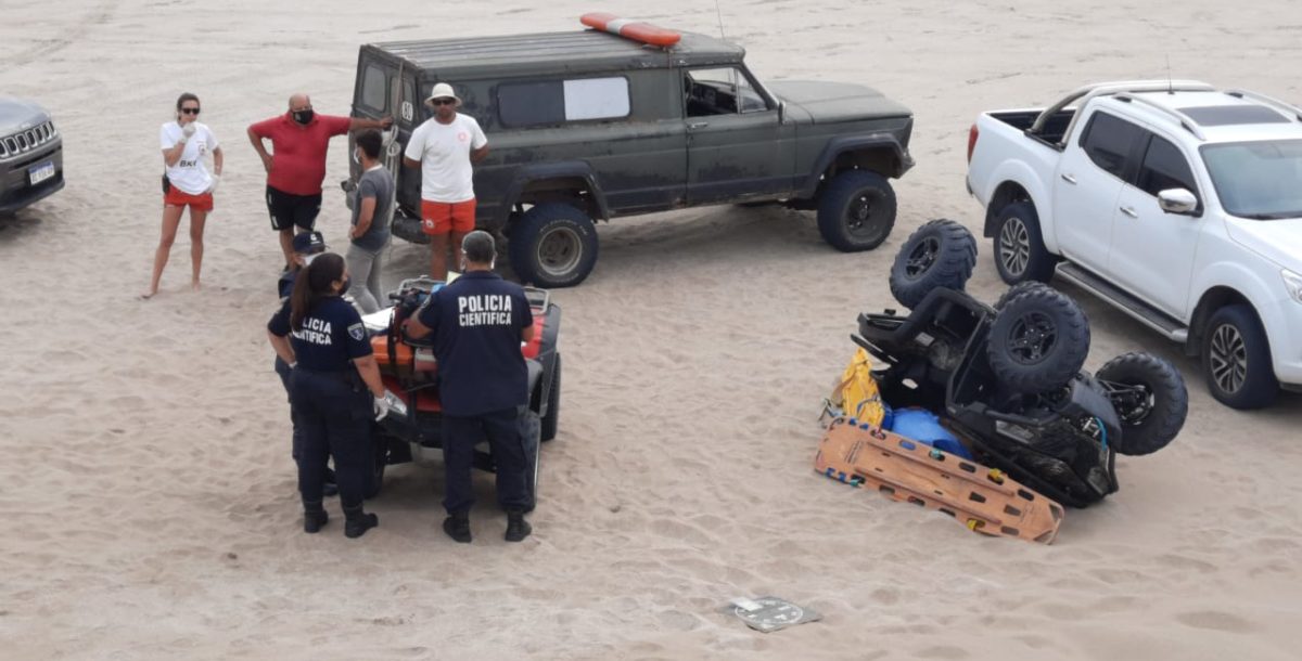 Tragedia en ‘La Frontera’ de Pinamar: murió una mujer tras volcar con un cuatriciclo
