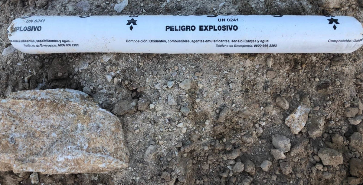Hallan un explosivo en Santa Elena en una zona de obras contra la erosión costera