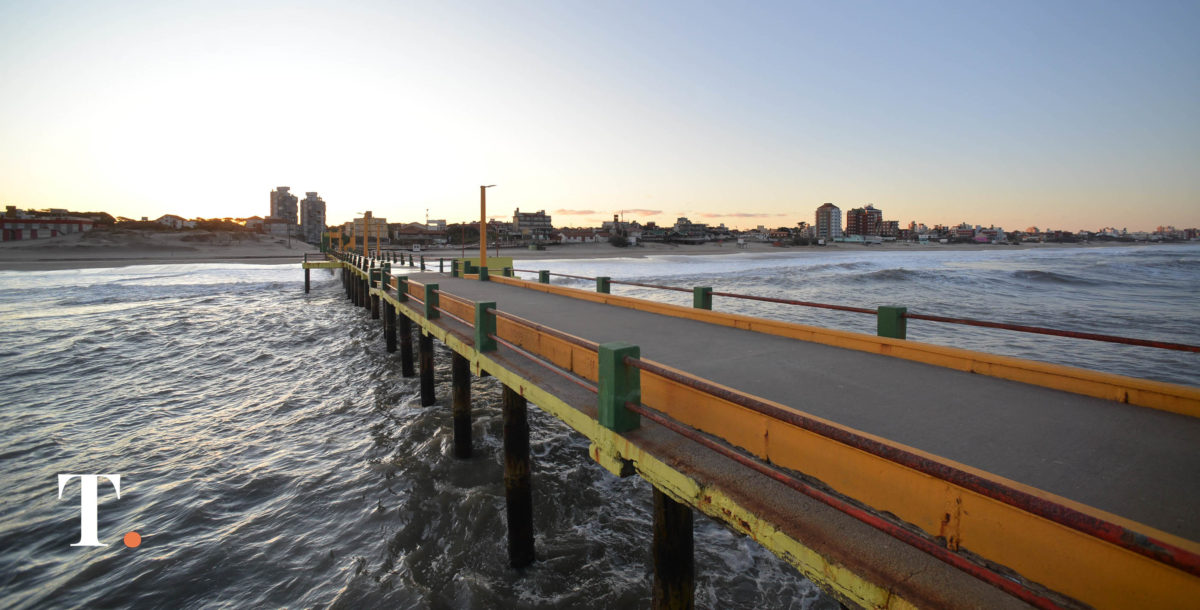 Analizan el estado actual del muelle de pescadores de Villa Gesell