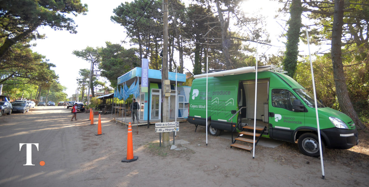 Banco Provincia envió cajeros automáticos móviles a La Costa y Mar Azul