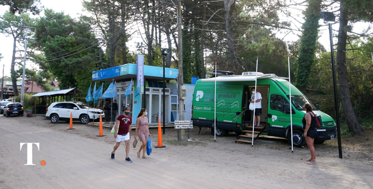 Banco Provincia instala cajeros móviles de refuerzo en la costa atlántica
