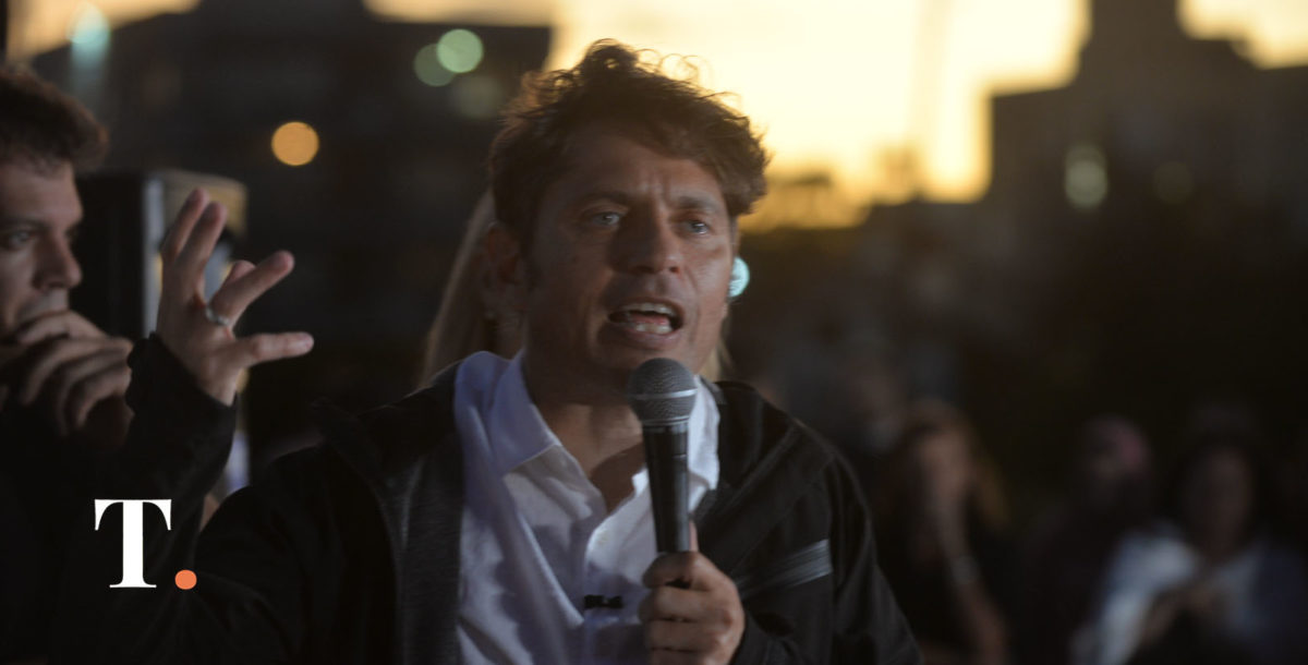 Kicillof en el PJ: “Ni herencia ni riesgo kuka, este desastre es consecuencia de Milei”
