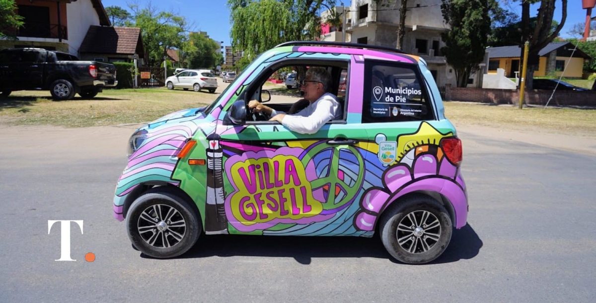Villa Gesell es el primer municipio de la región en incorporar un auto eléctrico