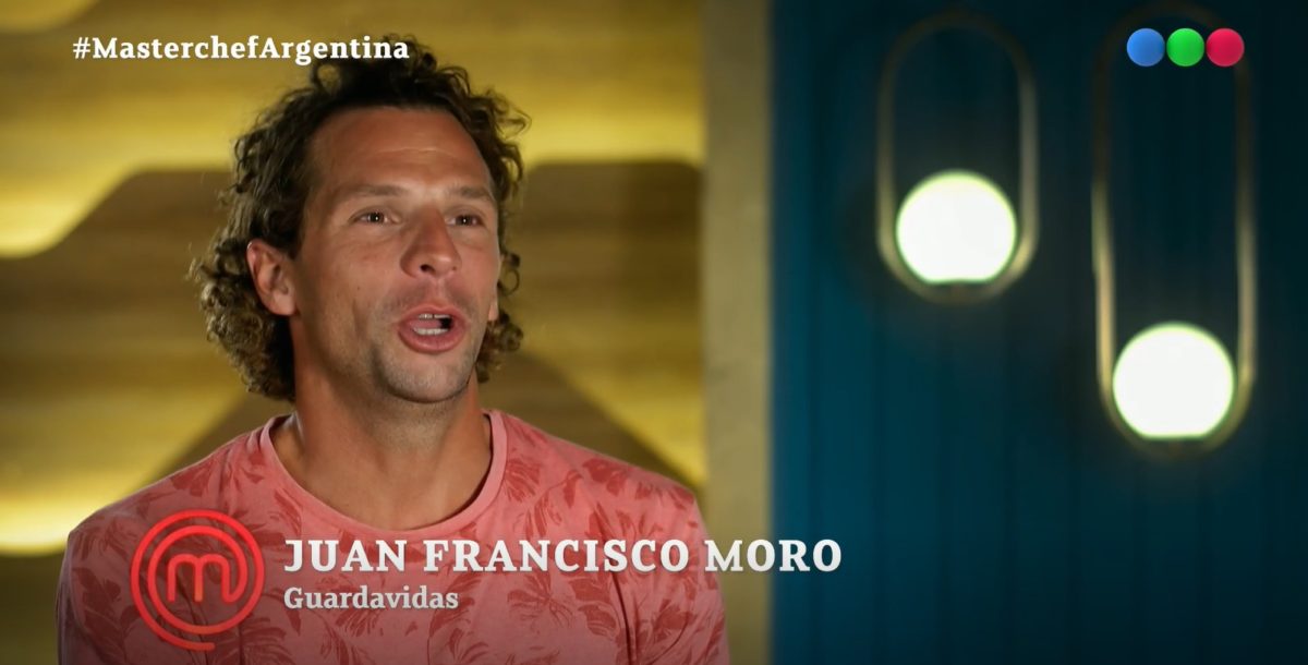 Un guardavidas de San Bernardo en MasterChef: debutó Juan Francisco Moro
