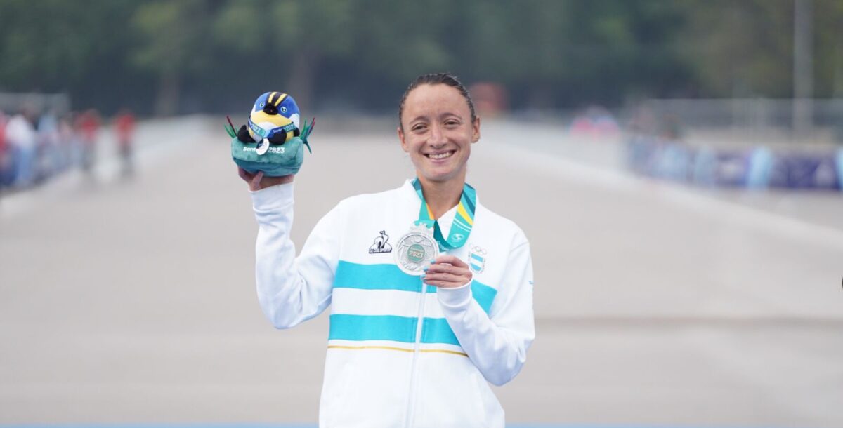 Panamericanos 2023: medalla de plata para Florencia Borelli en atletismo