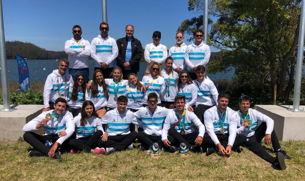 Santiago 2023: desempeño histórico del canotaje de Argentina con siete medallas