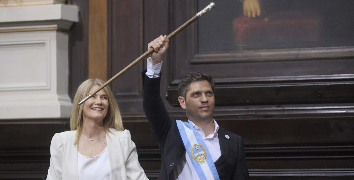 Asumió Kicillof: “La vida no es un mercado y la patria no se vende”