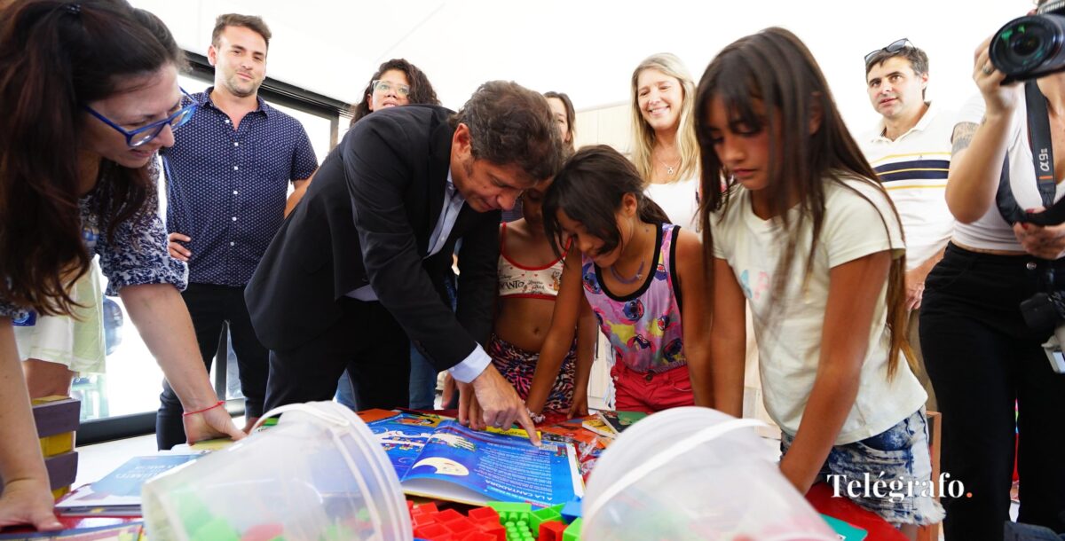 Kicillof inauguró el edificio educativo N°270 desde el inicio de su gestión