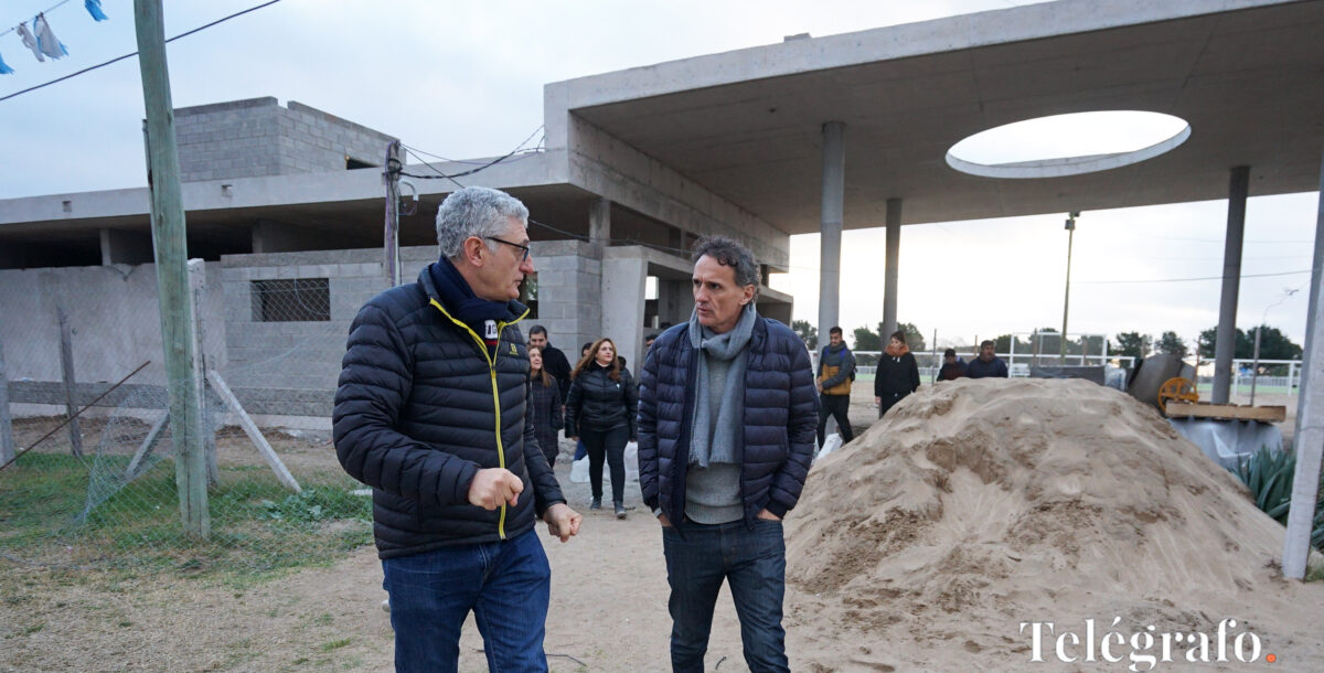 Katopodis recorre en Villa Gesell tres grandes inversiones en obra pública