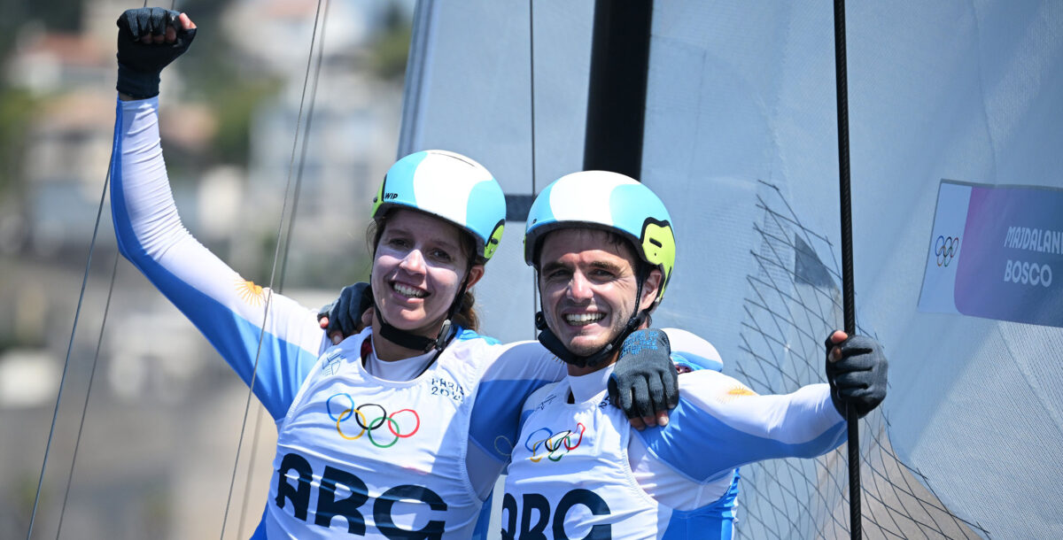JJ. OO. de París: presea de plata en vela para Argentina con Majdalani y Bosco