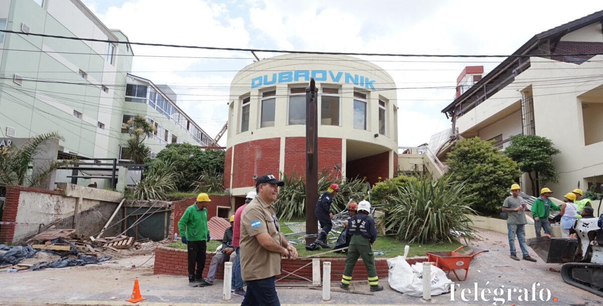 Tras el derrumbe del Dubrovnik, siguen en Villa Gesell los controles de obras