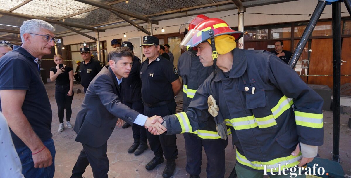 Recambio de bomberos: otros 300 socorristas llegan a Villa Gesell