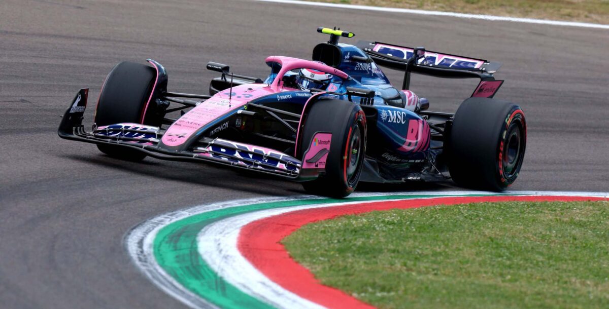 Fórmula 1: Colapinto chocó en la clasificación en su debut con Alpine
