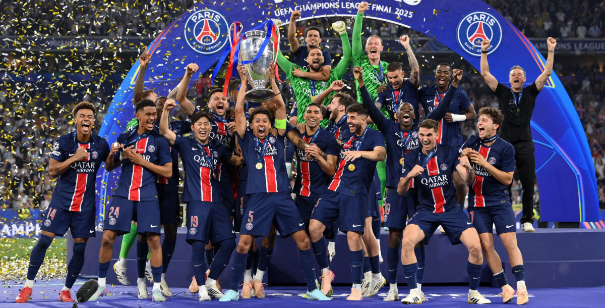PSG goleó 5-0 al Inter y conquista su primera Champions League