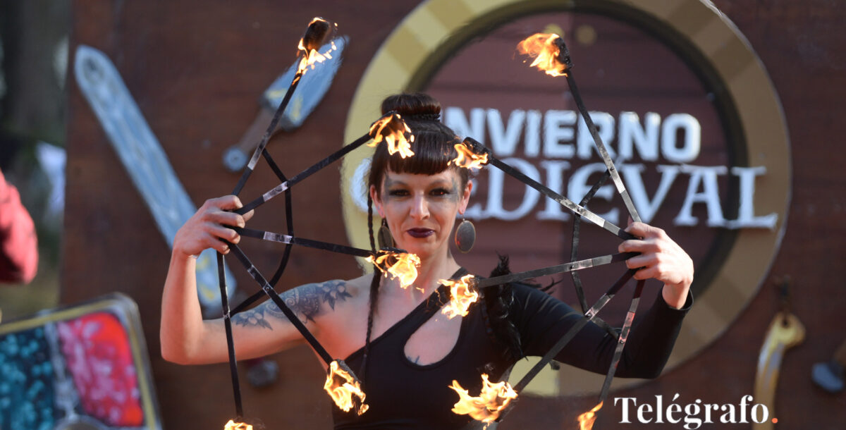 Invierno en Villa Gesell: la aldea medieval se instala en el pinar ‘Tito’ Allo
