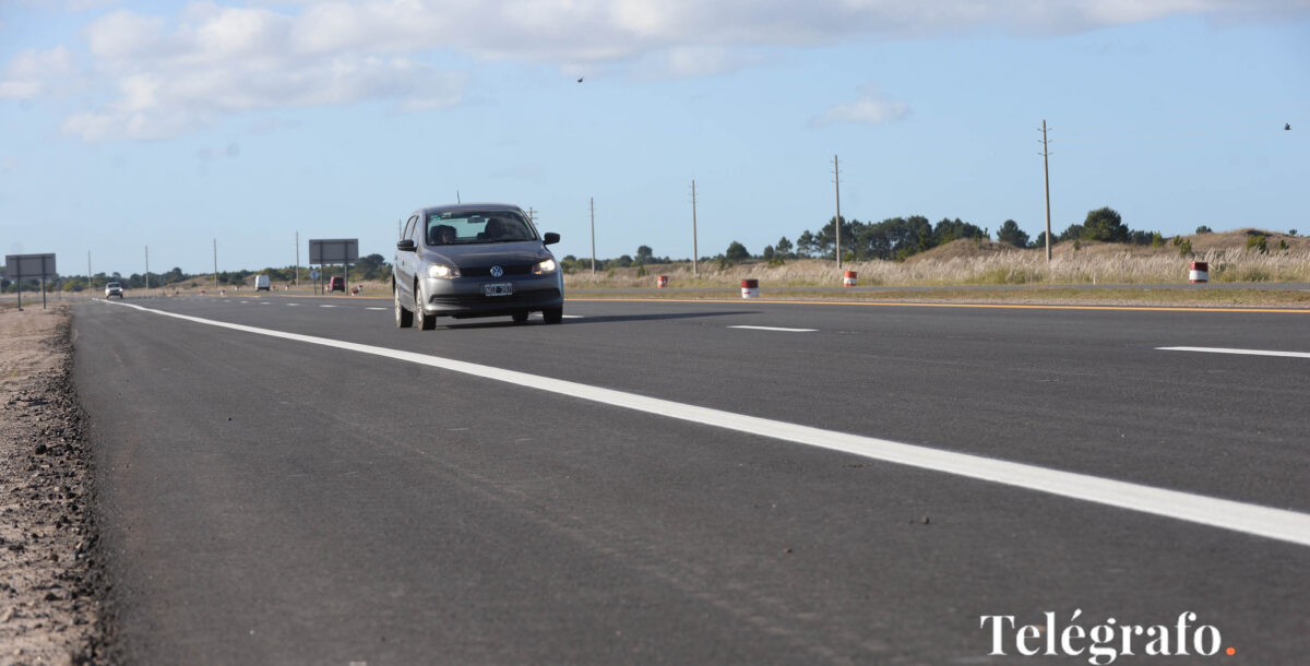Inauguran la doble mano de ruta 11 entre Mar de las Pampas y Mar Azul