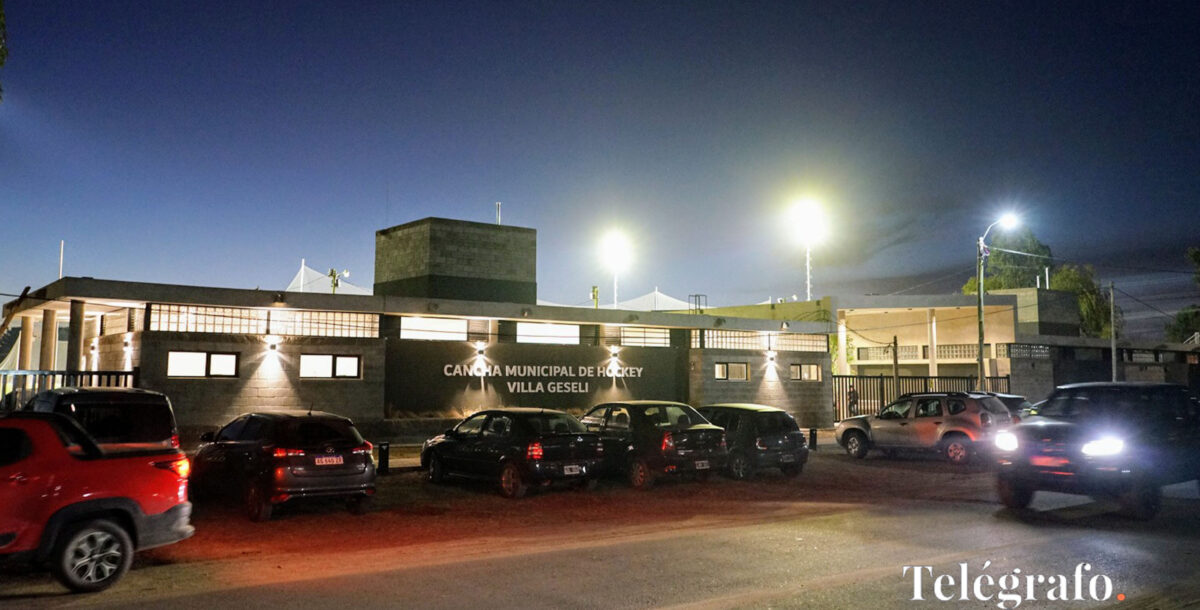 Así quedó en Villa Gesell el nuevo edificio sede de la cancha de hockey