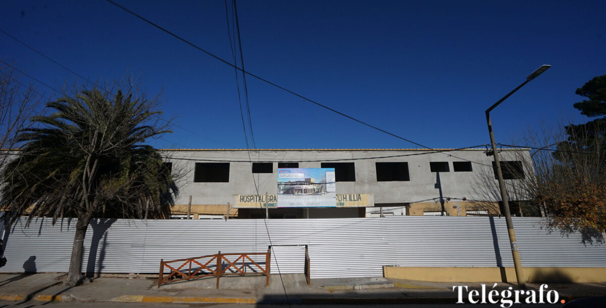 La obra para ampliar el hospital de Villa Gesell da pasos significativos