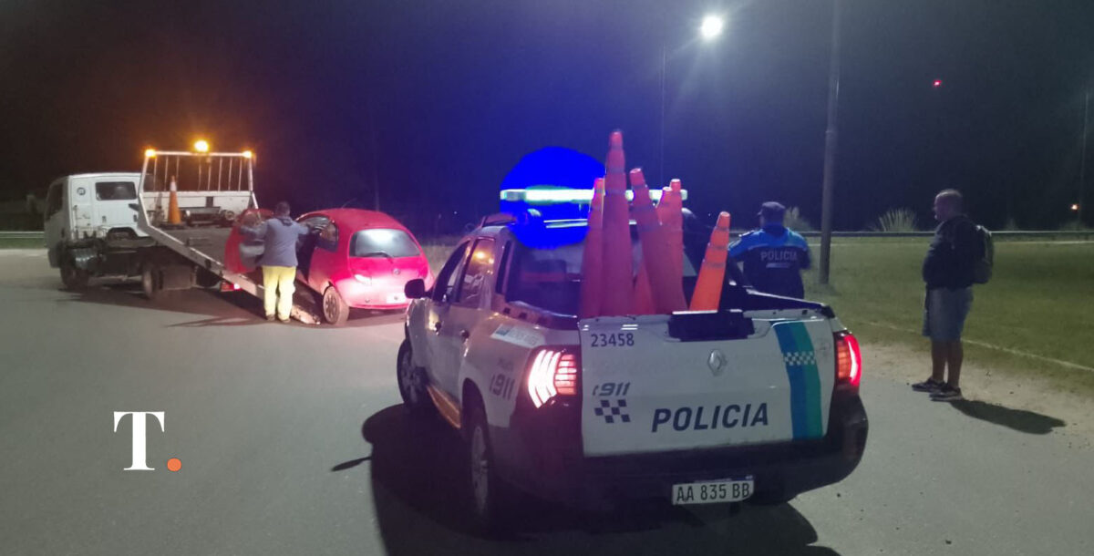 A contramano por ruta 11, lo interceptó la policía: iba intoxicado de alcohol