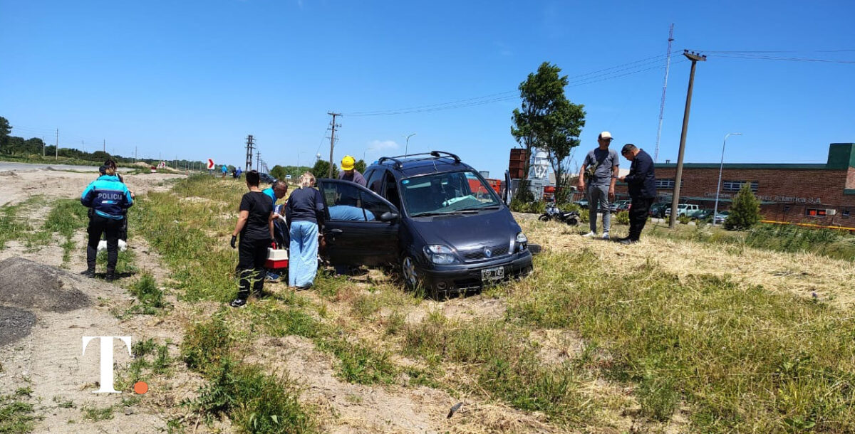 Dos vehículos protagonizaron una colisión en ruta 11