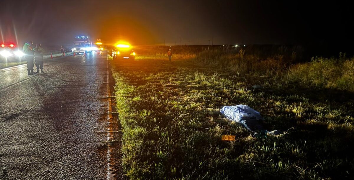 Atropello fatal en ruta 11: murió un motociclista de 37 años