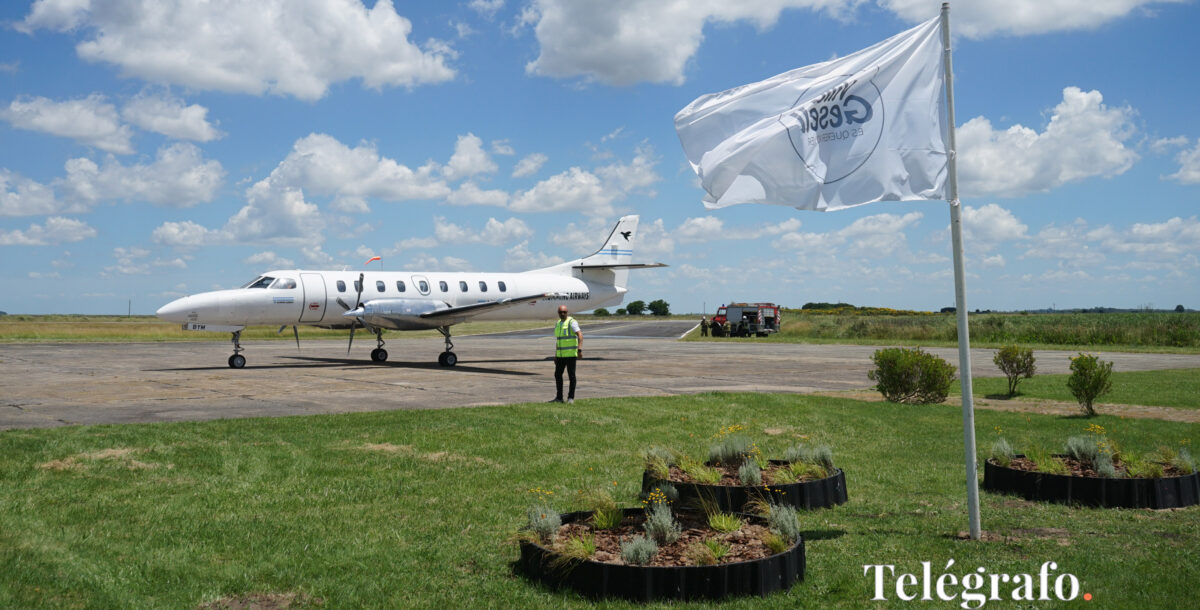 El aeropuerto de Villa Gesell retoma los vuelos comerciales con ciudad de Buenos Aires
